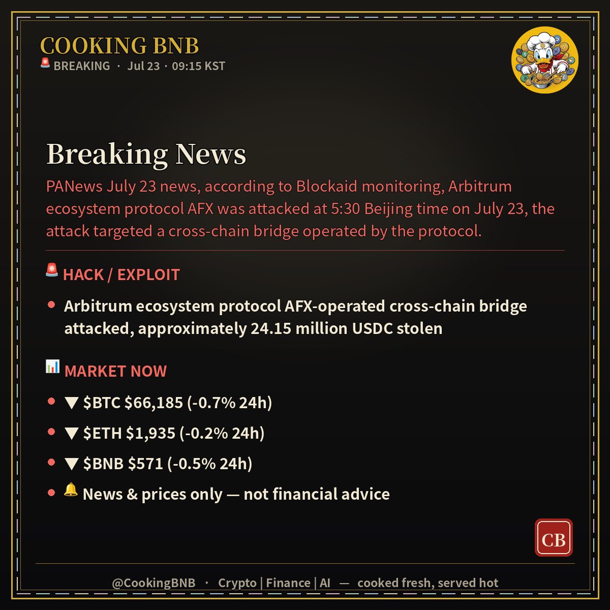 Cooking🔸BNB tweet media