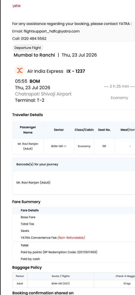 rranjan27's tweet photo. @AirIndiaX Because of your stupidity and preponing the departure time at your will in middle of night.  I missed the flight, and you closed the gate on my face. @DGCAIndia proof is attached. What action do you take? https://t.co/kPD2gzTNrc