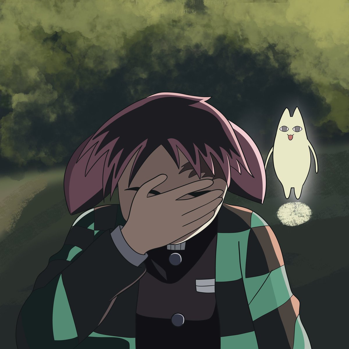 fran_psyxho's tweet photo. Set your heart ablaze #rengoku #azumanga #osaka #chiyo #tanjiro https://t.co/duzIHGMiTa