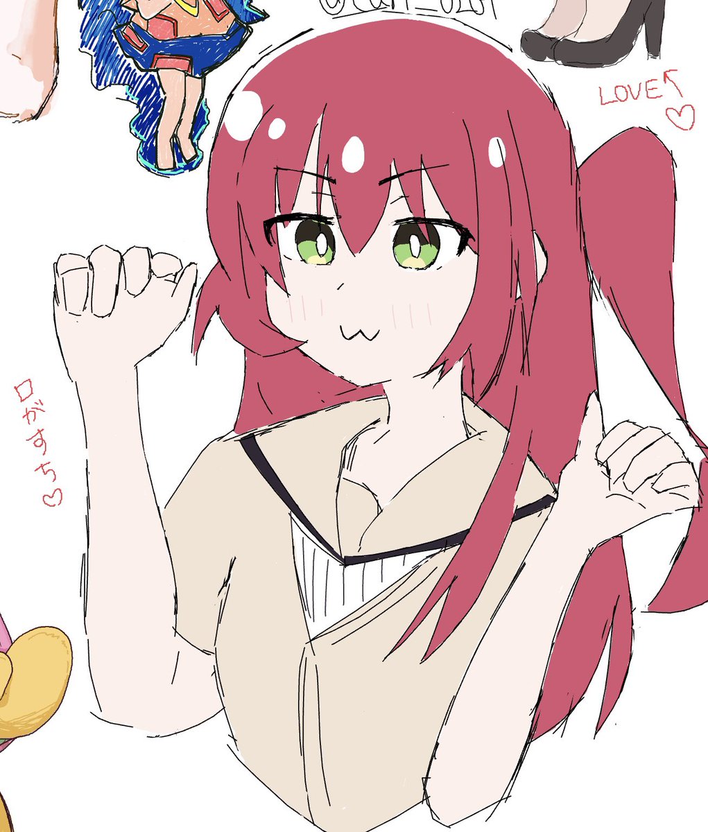 curl_0204's tweet photo. 絵茶しました、喜多描きました
＃ぼっち・ざ・ろっく https://t.co/xMoyejdXgM
