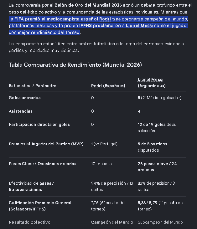 emmanuelcarcomo's tweet photo. Yo no me voy < meter a opinar sobre el resultado del partido.
Pero sin duda y pongo las manos en el fuego que Messi era el Ganador del balon de oro del Mundial 2026.
Es terrible y patético lo que hicieron. https://t.co/4d0ltj5GRm