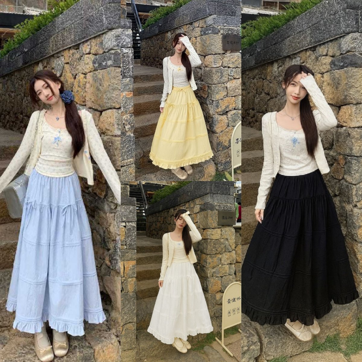minsol_id's tweet photo. Rok panjang aesthetic yang lagi aku suka banget! 🌷🩵
Bahannya flowy, nyaman dipakai, dan bikin outfit makin manis.
🛒 Link produk : https://t.co/U4FHVpCtqX https://t.co/Oj3ek3hQbN