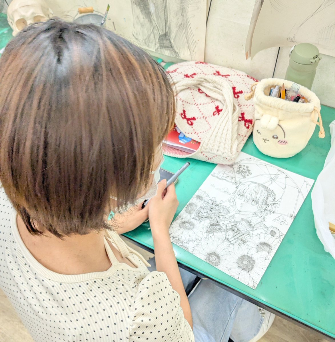 atoriemix's tweet photo. 清瀬アトリエミックス絵画教室の風景〜

イベントに向けて_φ(･_･ https://t.co/aMmWsE63o9