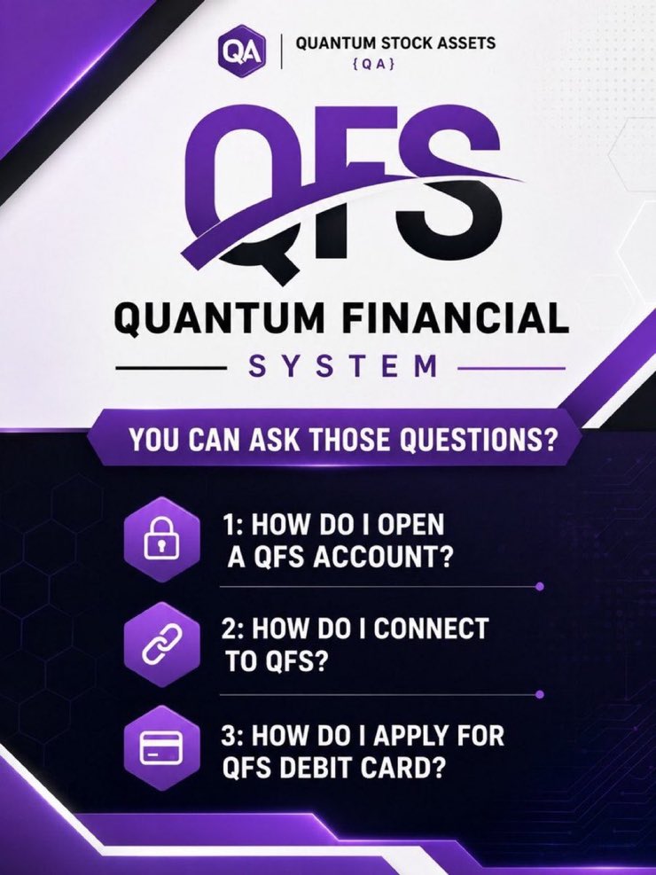 StandupForUSA_'s tweet photo. You can ask me these qustions

How can I register to QFS
How can I own a QFS digital card
How can I secure my 401k
How can I purchase Xrp
How can I secure my money
What wallet is safe to store Xrp, Get ready for the great reset
For more info and guidance
Reply here https://t.co/mZAoEVjKNj