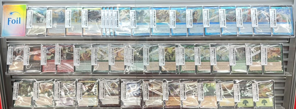 風景の変容 日本語版ショーケースfoil 商品情報】 旧枠Foilコーナーが超充実‼️✨ あの頃の美しい光沢と重厚