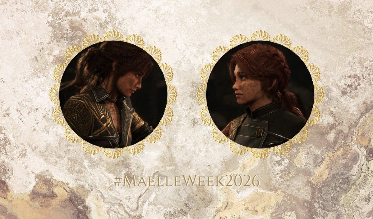 MaelleEvents's tweet photo. Our 5th highlighted ship is...

Scielle! 💖

Whether it was to make Maelle smile at her lowest, to offer a shoulder to cry on or to protect her with all she had, Sciel always took care of her... But would the seeds of their friendship bloom into something else?

#MaelleWeek2026 https://t.co/rxY4i5gOKP