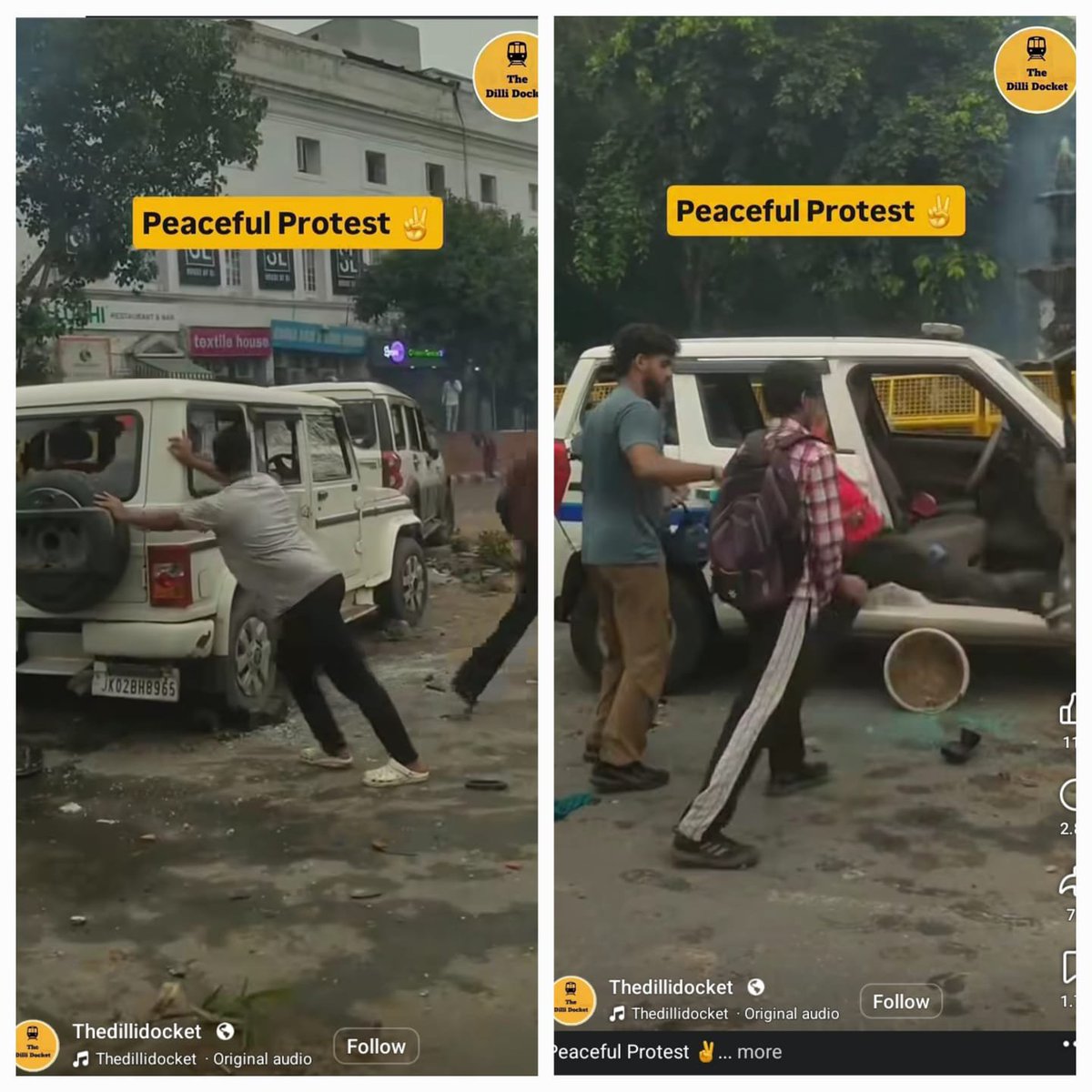 bkbolia1's tweet photo. @sgurumurthy This is the protest reality https://t.co/TGmUo0Zvwz