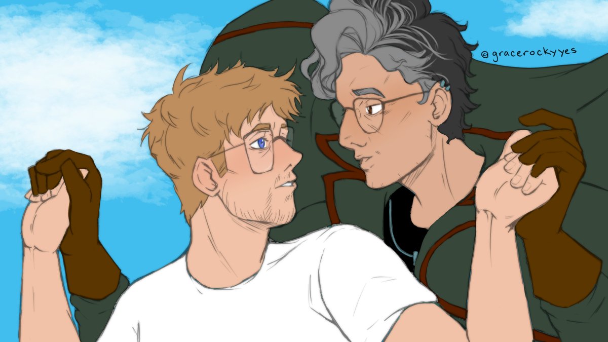gracerockyyes's tweet photo. Guess who just watched Howl's Moving Castle?? Probably my new 3rd favorite Ghibli film 🥰So f it, Howls Moving Castle AU lol 
#gracerocktiz https://t.co/pQ2tQGJFF5