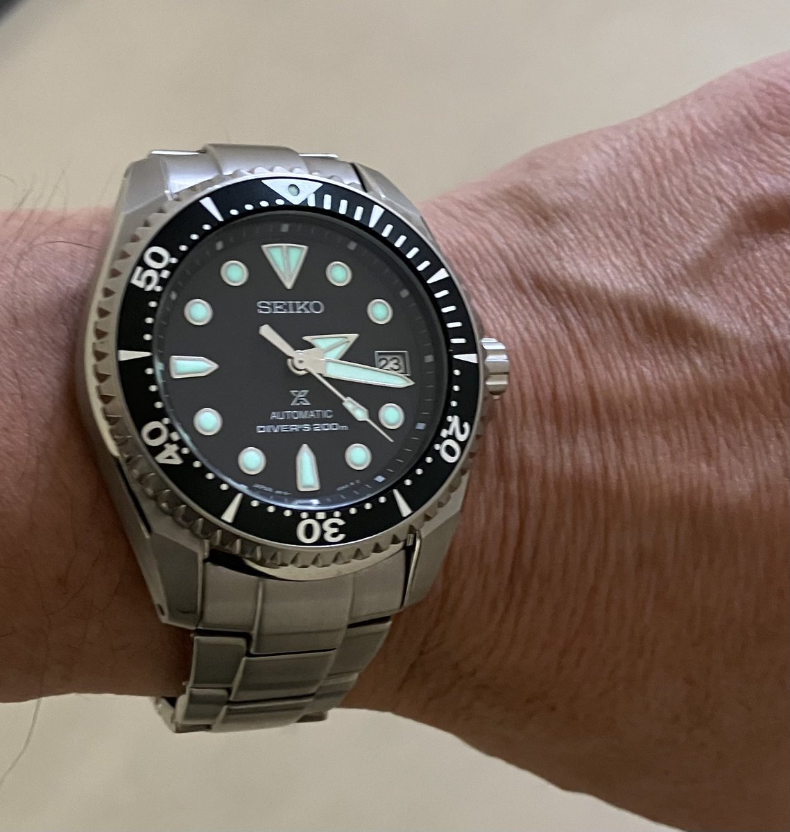 playonten55's tweet photo. いつ買ったかわからない
SEIKOプロスペック君

キャリパー6R、夜光も健在
さすがSEIKOさんです

さっきプロスペックをプロスタッフ
って間違いましたwww
ボケてますねw https://t.co/ufG1YOA1Vr