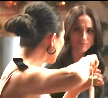 _Genevieves_'s tweet photo. MEGHAN THE BULLY 
This hideous bully needs a reality check, everyone is absolutely sick & tired of her.  She’s a nasty, nasty piece of work with a stinking attitude. Who does she think she is? #meghanmarkleexposed