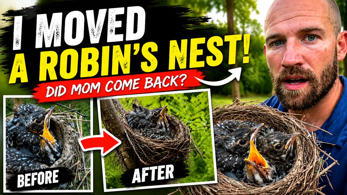 andrewbishup's tweet photo. 🐦 I found a bird's nest right in the middle of our construction project, so I carefully moved it to a safer tree. 🌳
Would the mother come back? 🥹
Watch what happened 👇
https://t.co/ESSJyAcufK
#Nature #BirdRescue #BirdNest #Wildlife #DIY #BackyardProject https://t.co/rdckRjNBTl