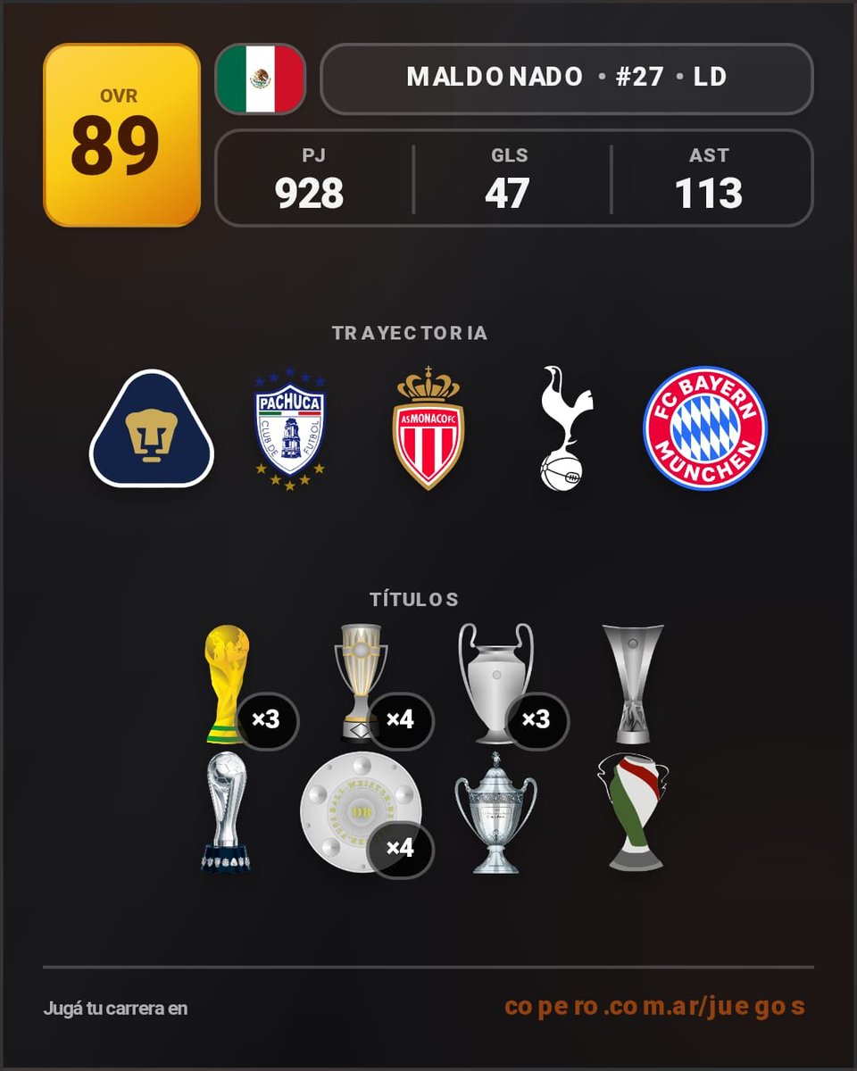 Rewguz's tweet photo. @athxn19 3 mundiales y 3 Champions 😂 https://t.co/FLCMxQRkJm