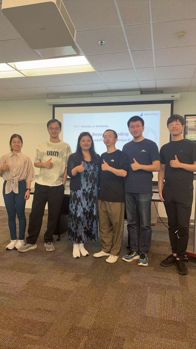 ideavibes_ai's tweet photo. Thanks SFU Netmedia lab and the https://t.co/RITJYrDje0 team. @daogangtang https://t.co/ioEApuUE11