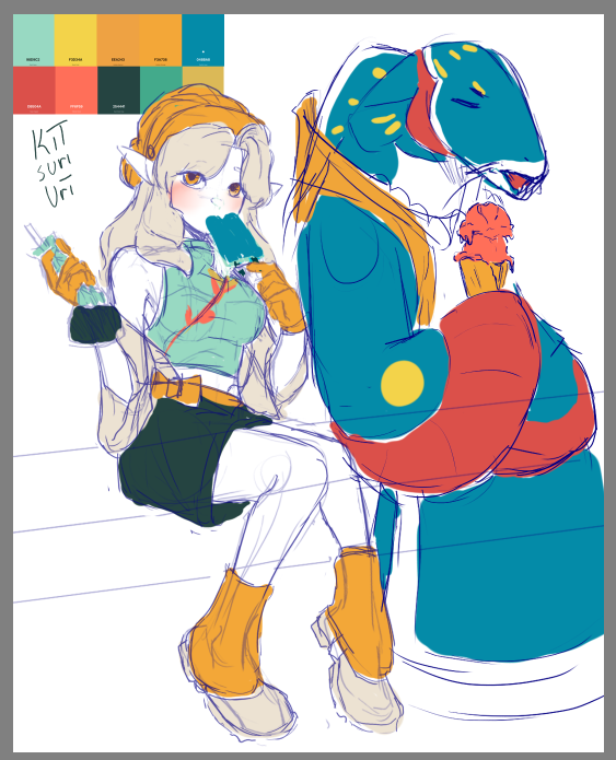 kit_suri_uri's tweet photo. Father Daughter ice cream date [WIP] https://t.co/2Un1BmlboP