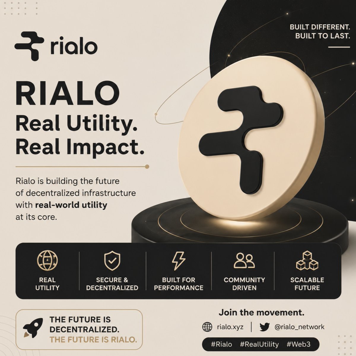 ItsRaviverma5's tweet photo. While many projects focus on short-term hype, it's refreshing to see teams working on long-term fundamentals.
@RialoHQ  is building with a clear vision, prioritizing real-world utility, scalable infrastructure, decentralization, and a community-driven ecosystem. https://t.co/QTHrQ1QvNh