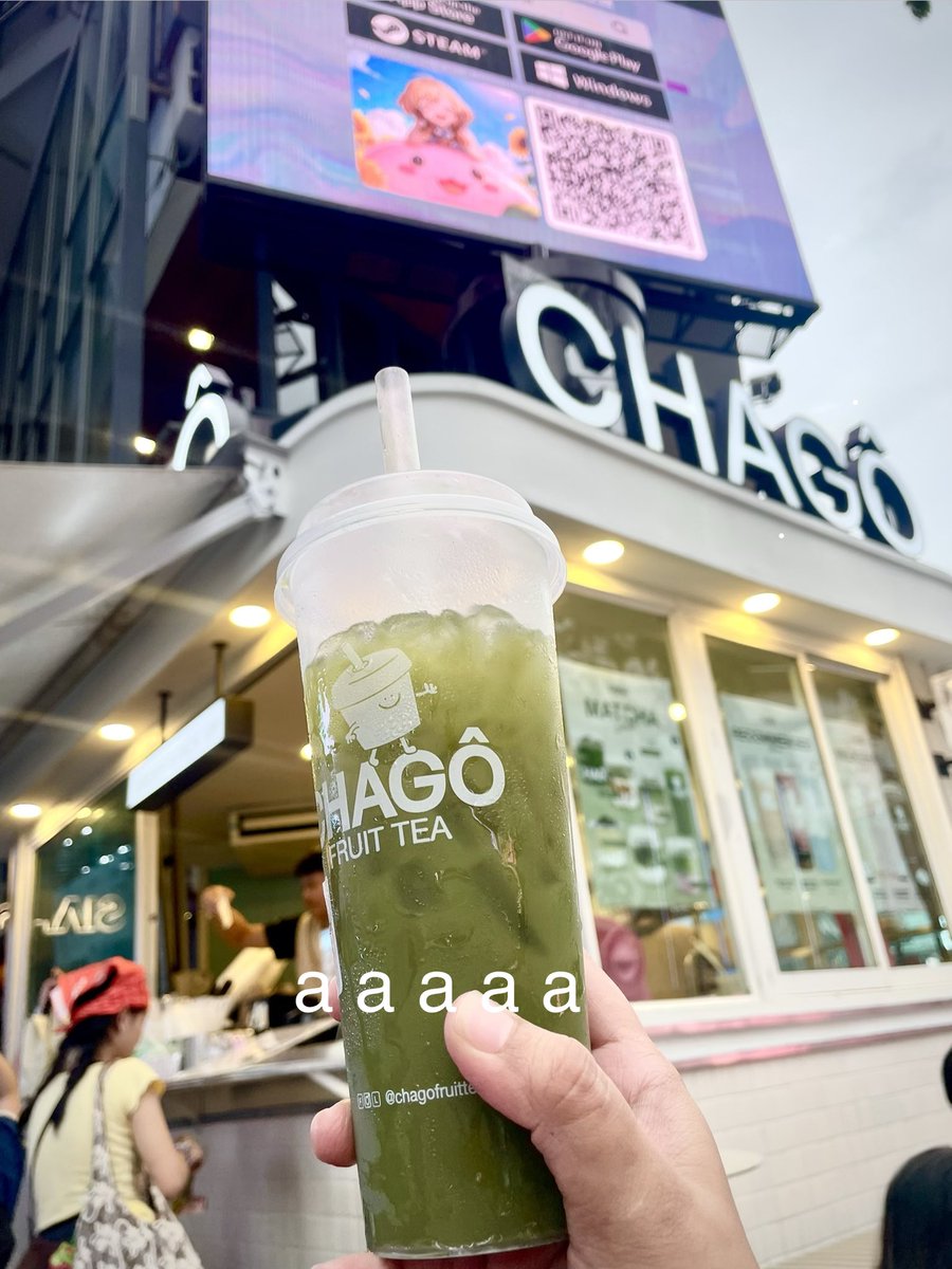 stoicrjc's tweet photo. Finally!! Time to sip for the first time

📍 CHAGÔ - ชาโก้ | Siam Square One

#OrmKornnaphat #ออมกรณ์นภัส‌ 
#CHAGO #ร้านชาน้องออม https://t.co/Z5B4wLD3a5