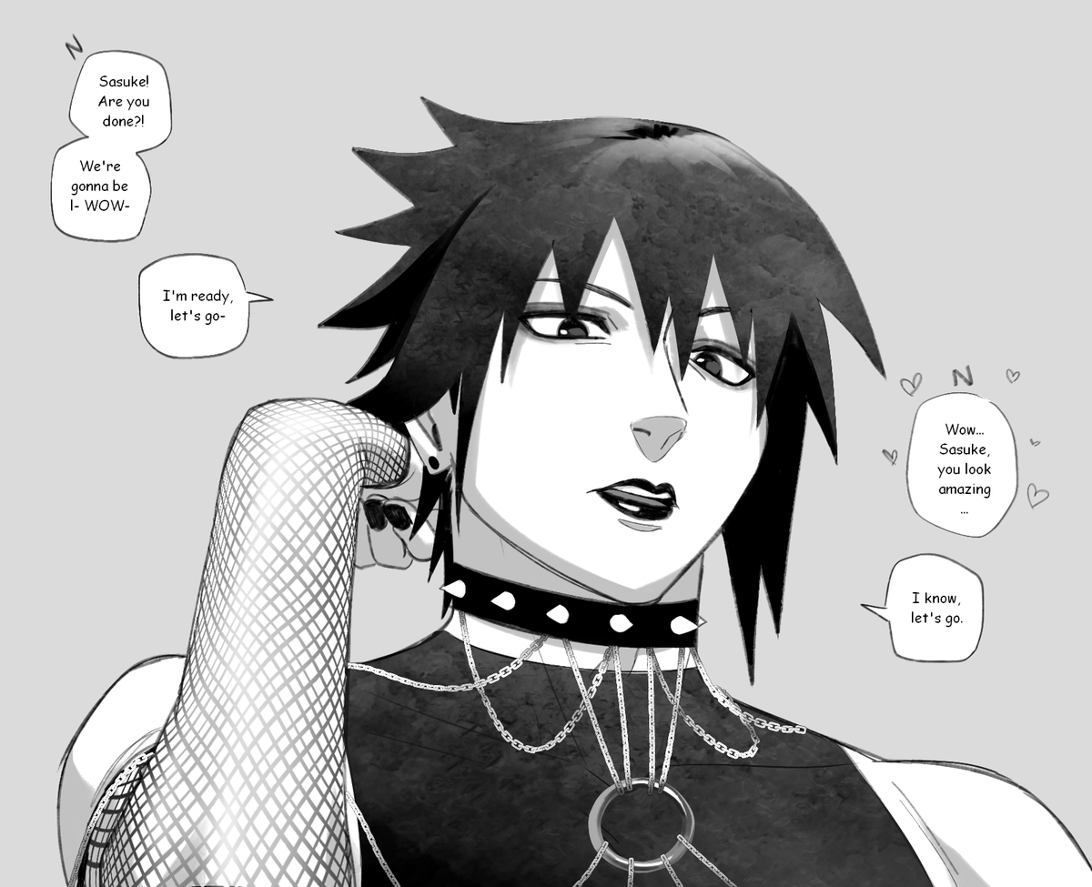 TioLimonD's tweet photo. No aguanté, tenía que dibujarlos otra vez así-

#narusasu https://t.co/dVJWngtmEi