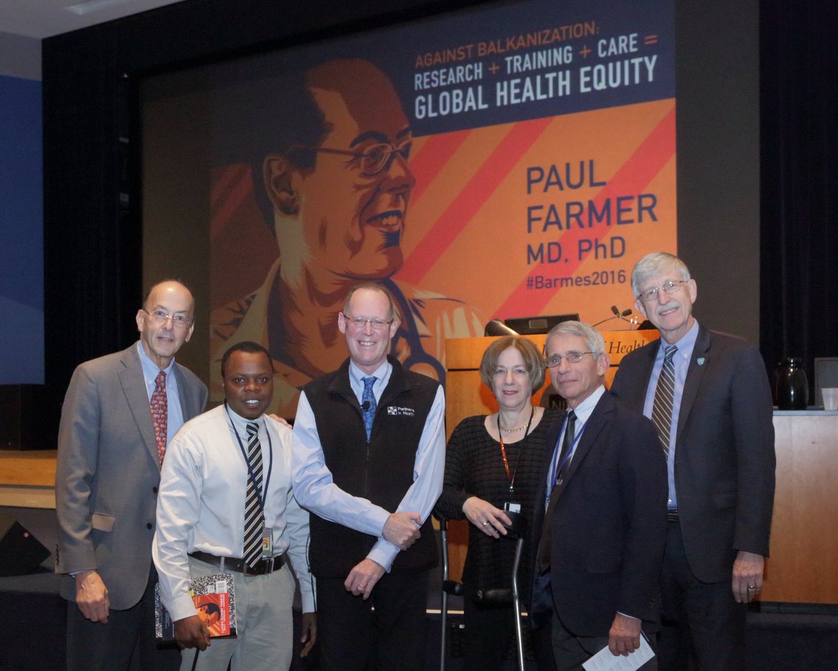 jnabdallah's tweet photo. Far from home during my studies, #PaulFarmer visited our campus and shared #Rwanda’s story. Then he asked, “Is there a Rwandan in the room?” He reminded us that medicine is not about policies or diseases: it is about people: real lives, real dignity. https://t.co/3DhQPYaPhm