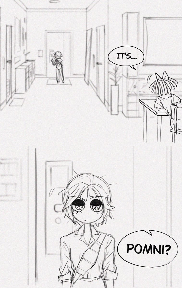 waa220192's tweet photo. (1/5) about Pomni’s anger issues… #tadc https://t.co/8Q58SHUj2I