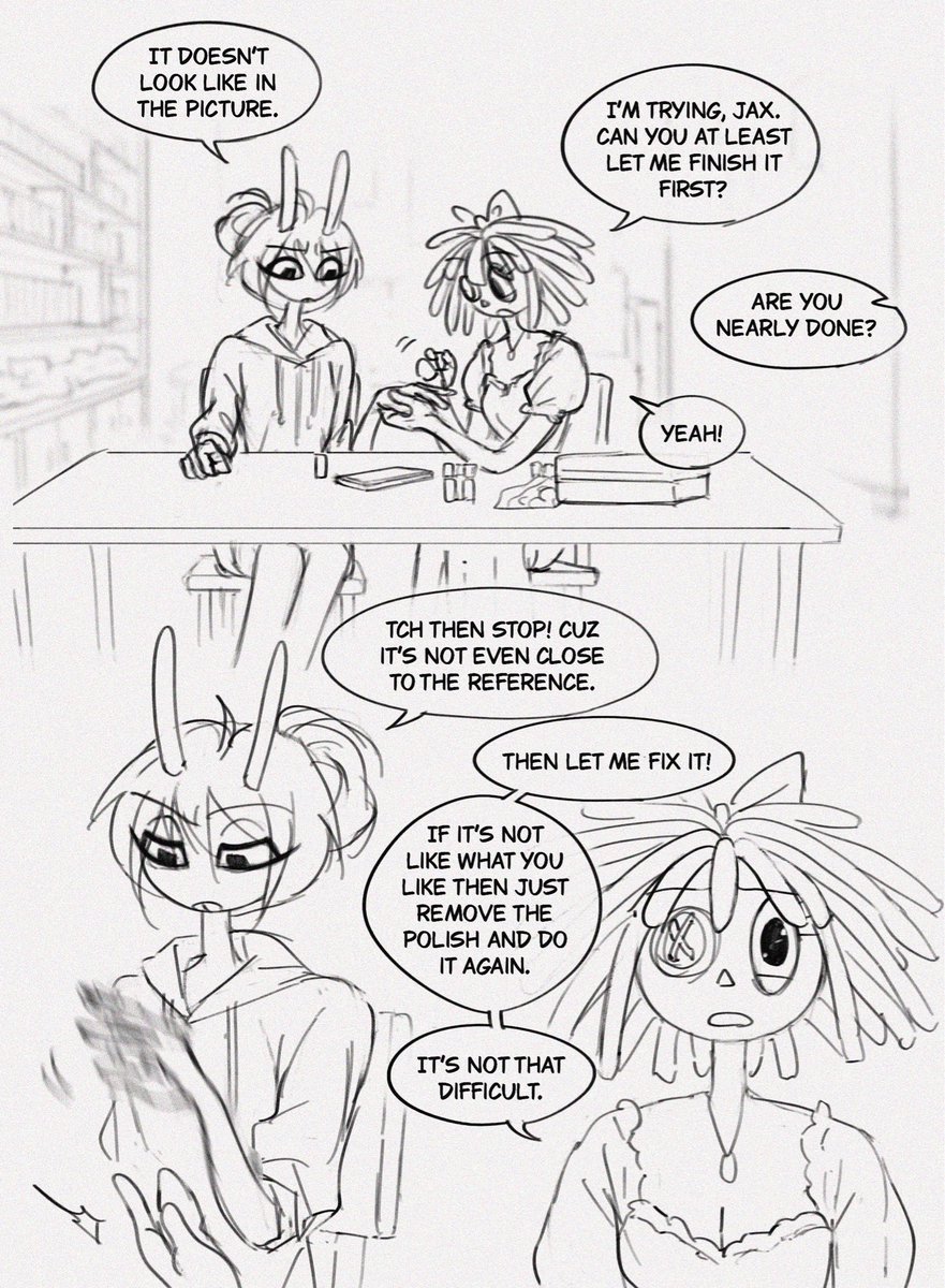 waa220192's tweet photo. (1/5) about Pomni’s anger issues… #tadc https://t.co/8Q58SHUj2I