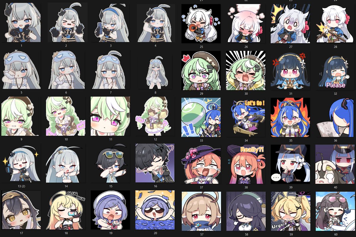 KamiChitose's tweet photo. Updated the stickers on the Stella Sora Emoji discord server! Feel free to join https://t.co/HYKgkAAQXn
#stellasora #ステラソラ https://t.co/5Me5QhQc2p
