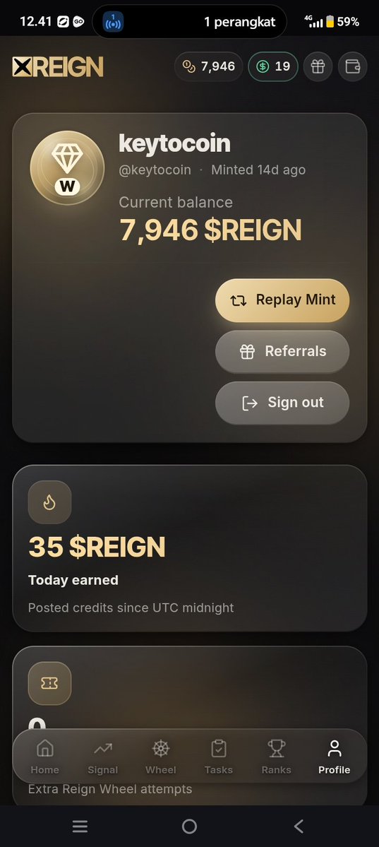 keytocoin's tweet photo. @xreign_app https://t.co/3pKbS2dpjM