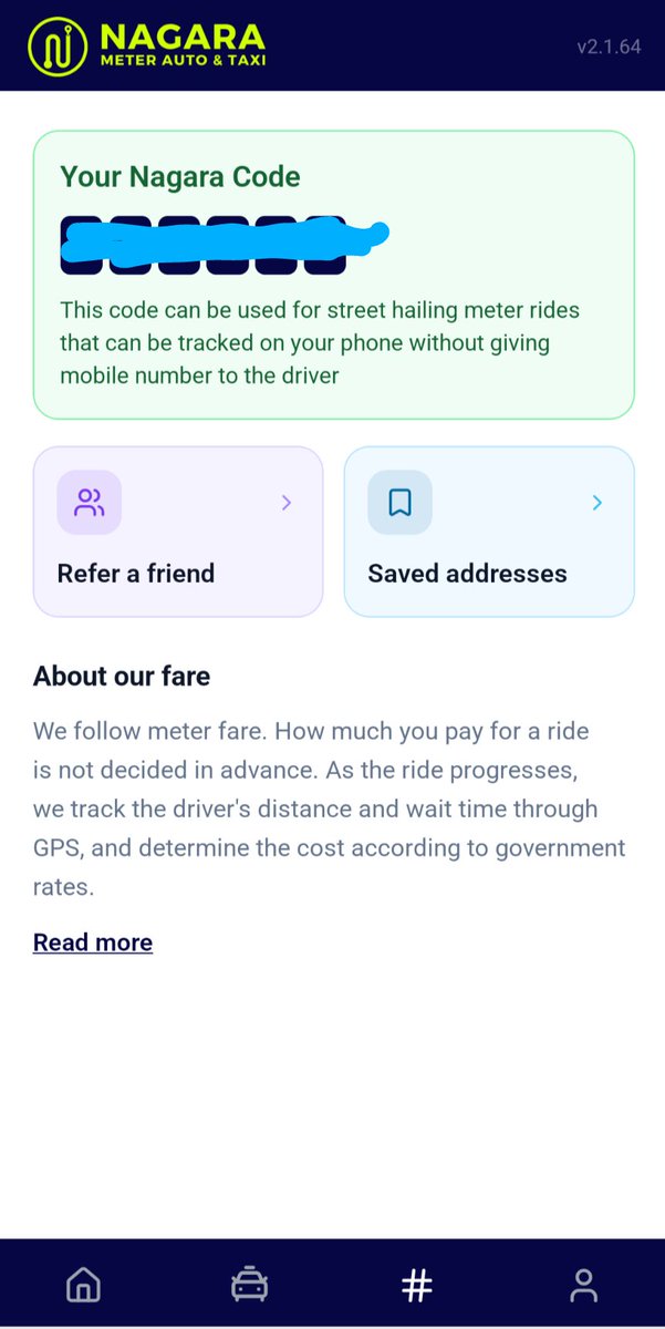 solidview's tweet photo. This is a brilliant update of Nagara App.
Metered fare street hailing with digital assurance is now a breeze in Bengaluru.
#Meterhaaki is your right Bengaluru.
Assert it on your next ride.
Nagara is an award winning community initiative of Bengaluru. https://t.co/wUifHu3mcZ
