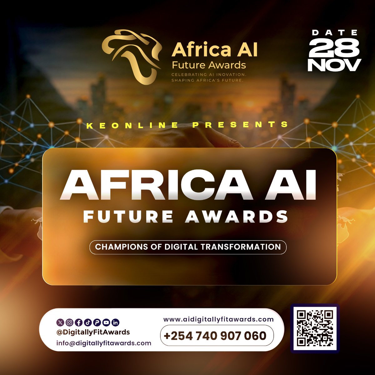 odsaitech's tweet photo. Are you using AI to make an impact in Africa?

The Africa AI Future Awards are now accepting nominations!

Nominate yourself, your startup, organization, or someone whose AI work deserves recognition.

🔗 https://t.co/ezzm40jtM9

#AfricaAIFutureAwards #AI #Africa #Innovation https://t.co/CRIsONGk8r