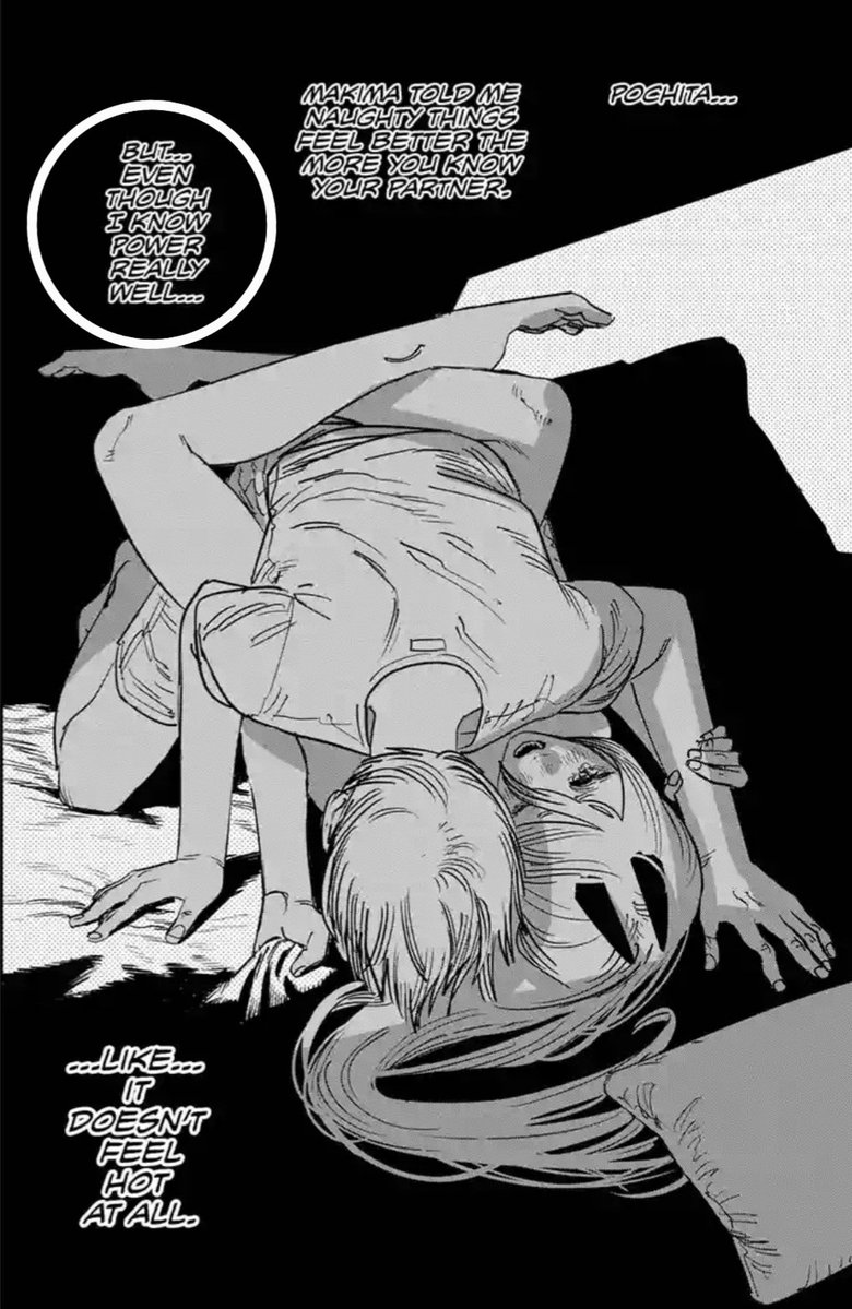 AstroNerd627's tweet photo. @VisDisapated @saturdaysundaee I think you're right. She also knows Denji very well even if Denji stops reciprocating bc he learned between the different types of love, Power is a devil and is on her own journey to becoming "human". Asa even started loving csm and it started with Denji just saving her. https://t.co/Fn7dh2q3K2
