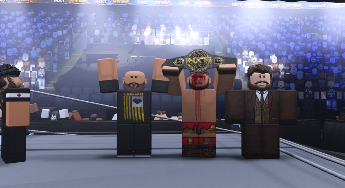 HauntingHowdy's tweet photo. I Have Returned to WXR to help @WXRGargano Win the NXT Title 
#NOONEWILLSURIVIVE https://t.co/oEy313QGbe