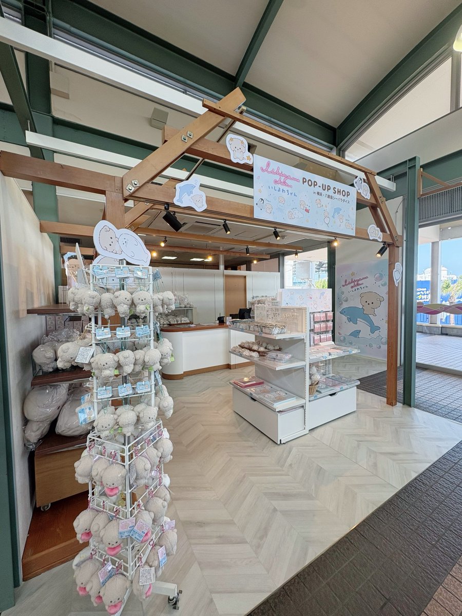 本日7月23日(木)よりいしよわちゃんPOP-UP in 横浜・八景島シー