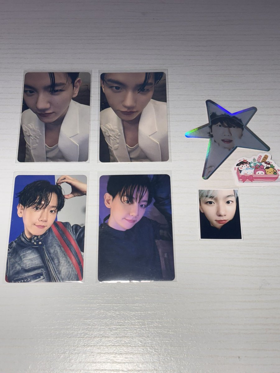 brxexol's tweet photo. happy mail ✨

Feedback super positivo para a @jonghojb que me vendeu esse maravilhoso set do Baekhyun e esse pc do Jihoon. Chegou muito bem embalado e ainda ganhei esses pc’s do Baekhyun de Hello World. 🥰♥️

Como é possível esse set do Baekhyun ser tão perfeito 😭😭 https://t.co/Cs7yy7Wjha