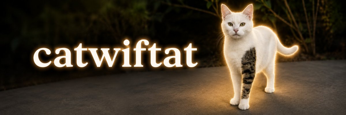 milerozu's tweet photo. catwiftat might be one of the easiest meme concepts i’ve seen in a while.

Reddit:
https://t.co/HBca8Mx0k0

• most upvoted cat on Reddit
• bro literally has a full sleeve tattoo
• catwiftat is an S-tier ticker
• dogwifhat finally has its cat counterpart

this just makes sense.

$tat