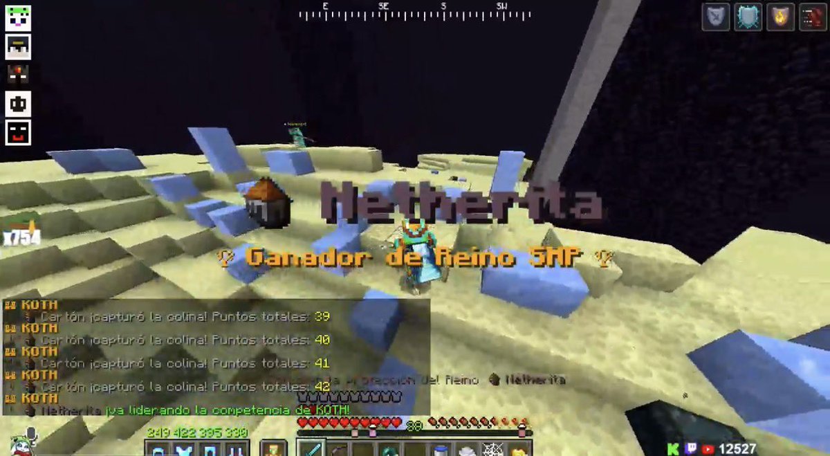 InfoConter's tweet photo. 🟢📢 | El Team Netherita ha ganado el King Of The Hill y son los ganadores de Reino SMP! 🫶🏼

Puro Team Netherita🗣️🔥🔥🔥🔥 https://t.co/8D5attBCez