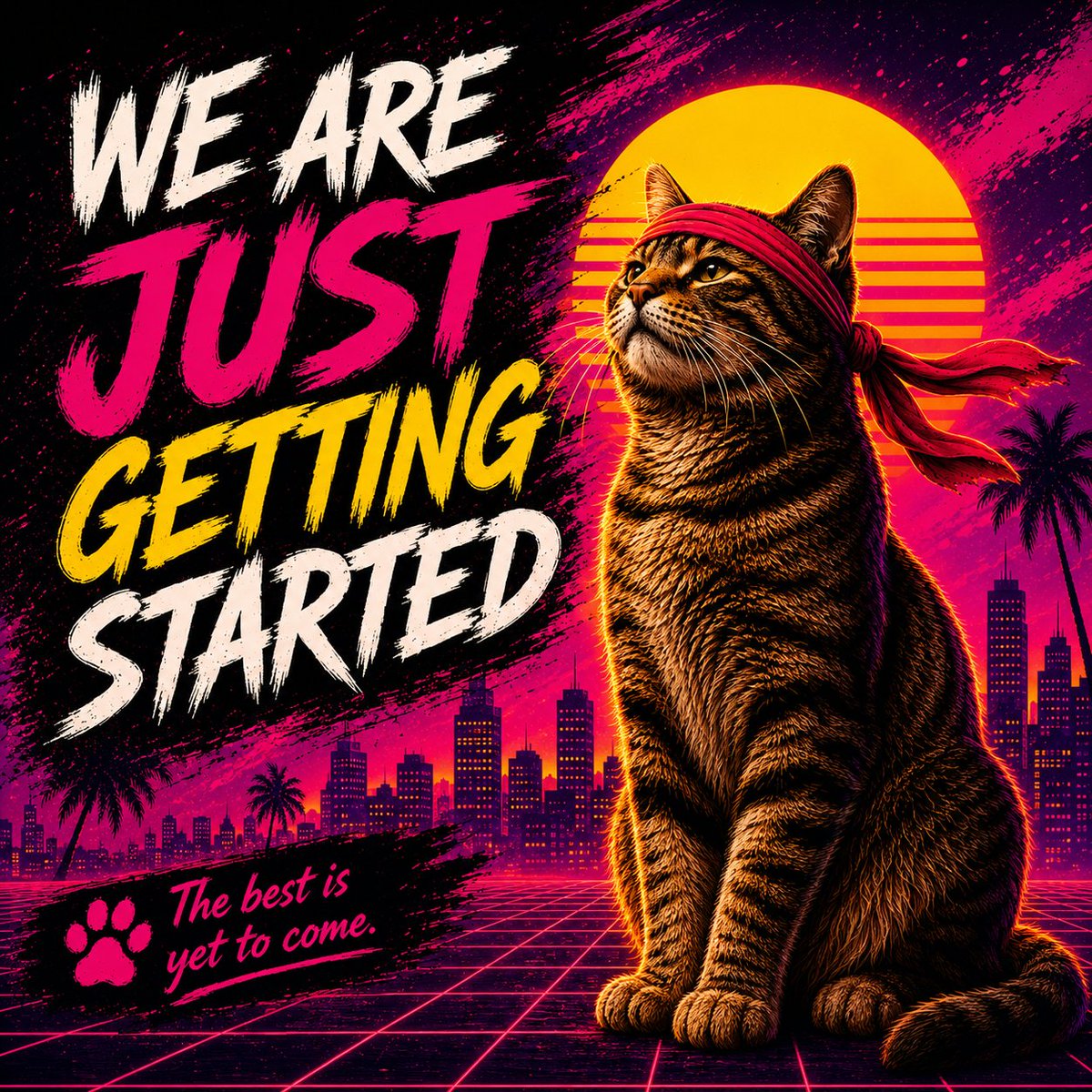 KittyOnRH's tweet photo. Look where we are, fam. 

Rugged by a greedy jeet dev. Left for dead. And now? New website, 12 games, a holders lounge, a growing army, and a name we're clearing.

We built all of this ourselves. Nobody handed us anything.

The line holds. $1B or nothing. https://t.co/svAMZkOkAQ