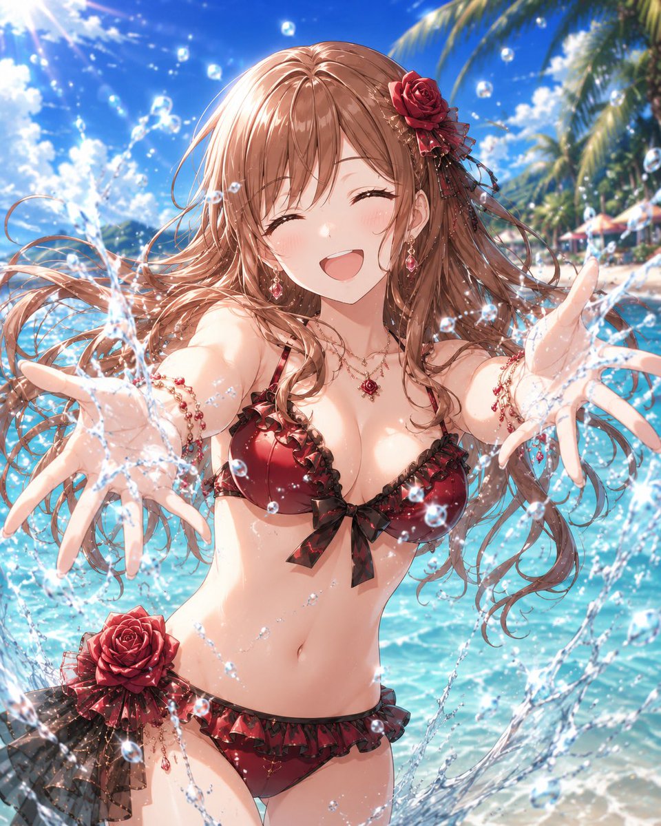 大胆なリサ姉 🌹👙😍 #今井リサ