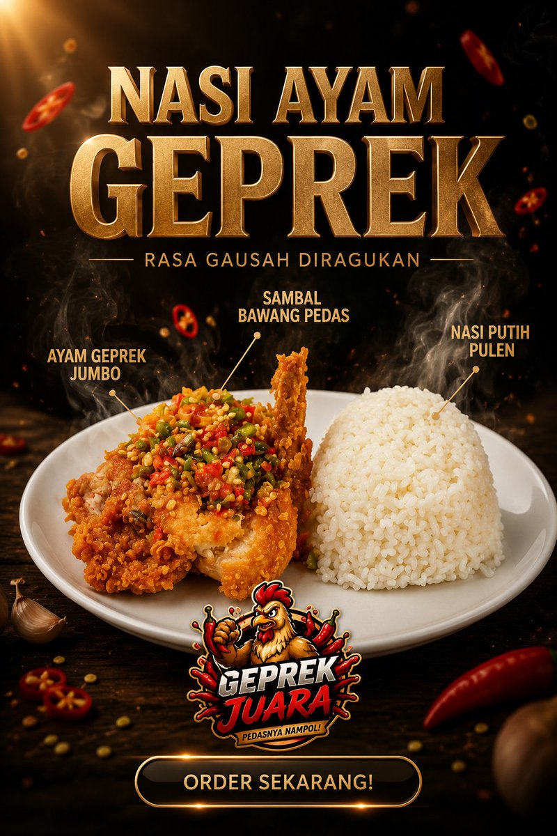 Sobat_AI's tweet photo. Masih ada aja yang upload foto produk apa adanya.

Padahal cuma butuh 2 menit, tampilannya bisa naik berkali-kali lipat.

Orang beli pakai mata dulu, baru pakai dompet.

Sini, gw ajarin caranya 👇 https://t.co/XyKyQ6CpaH