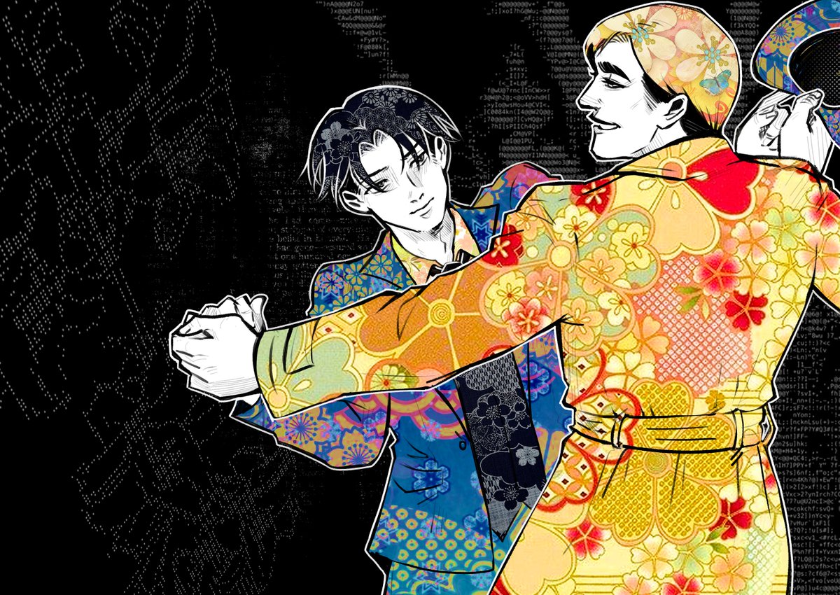 bnyumbai's tweet photo. what a pair, me and you #eruri https://t.co/RXMlM24M66