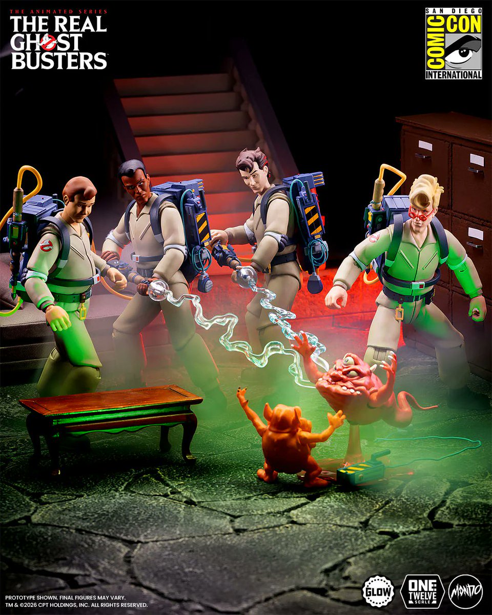 GhostbustersNet's tweet photo. The Real Ghostbusters Citizen Ghost 1/12 Scale Figure Set is a SDCC exclusive and now available for pre-order through 7/28 https://t.co/mqa3slCgSC. https://t.co/UbfBGAnSVR