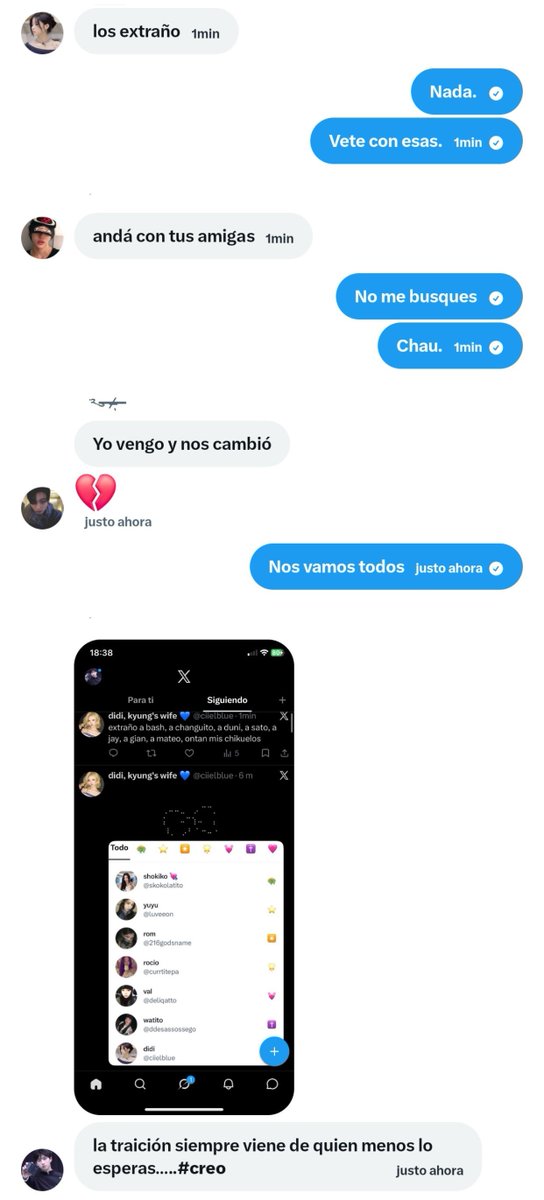 tenuemar's tweet photo. Agarrados de la mano nos vamos todos a chingar a su madre https://t.co/mFQyErq3Nk