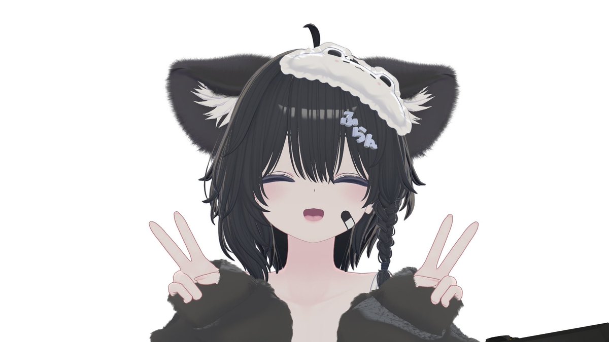 want_to_rot_VRC's tweet photo. 今VketRealに持っていく名刺作ってるけど、あまりにも良い笑顔すぎる。 https://t.co/k0hb3ANiav