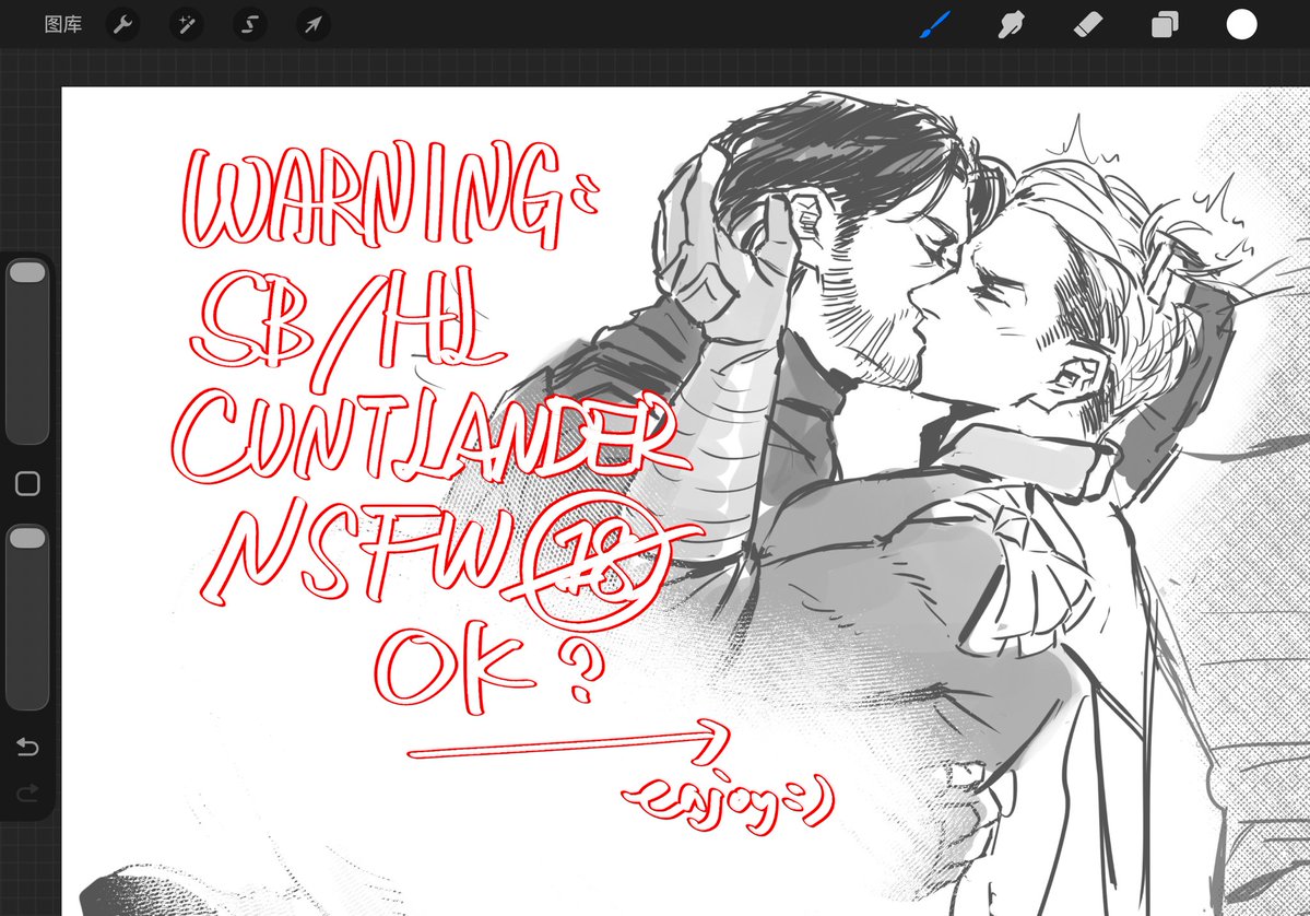 extracreamplz's tweet photo. #soldierlander (SB/HL)斜线有意义
⚠️:NSFW; c*ntlander
(画完惊呼我真的是嬷嬷! https://t.co/EqFsP5QdsX