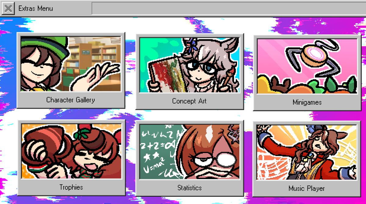 ShmuzyDoozy's tweet photo. Just a couple extra things I also did whilst still working on the salvage section sprites and dialogue for the next update ^^ [#Frickbears3 x #Umamusume Mod] https://t.co/JKGTxKZqQX
