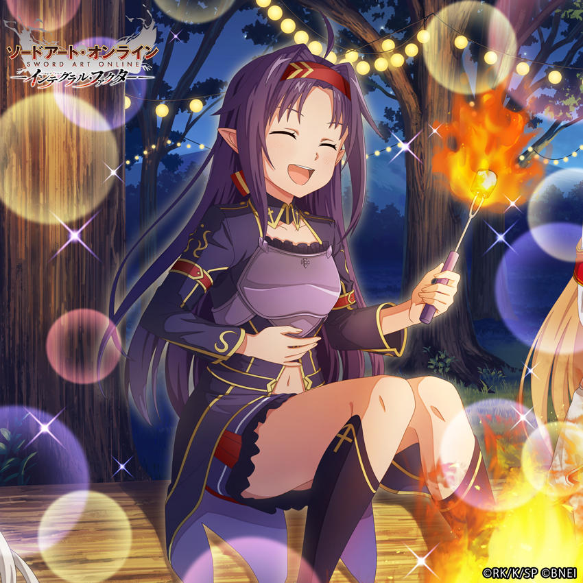 saoif_gameinfo's tweet photo. ■夏夜の思い出

★4【夏の夜を焦がす炎】#ユウキ が新登場

片手直剣(斬・火)のリンクスキル
最大《2800%》ダメージの単体2連撃

[アクセル効果発動中]
20秒間、斬属性の弱点ダメージが増加するバフを付与

[リンク効果]
発動時:火属性ダメージが50%上昇
LLv50:火属性ダメージが50%上昇
など

#SAOIF https://t.co/1wSh3uU4eH