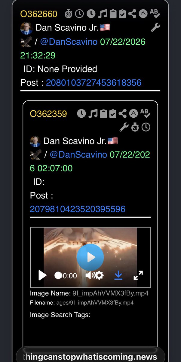 NicoleTarinaM2's tweet photo. @DanScavino Dan reposts
💧 932
The creation of the internet and ‘connecting’ platforms is bringing about their downfall.
Failure to control.
MSM is dead.
#internetbillofrights
Q
💧 2132
https://t.co/lvNXeCFN4j
Q https://t.co/kR3OKcqR9z