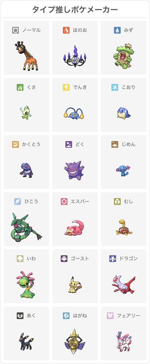 KAY_CANDYLOVER's tweet photo. 好きなポケモンで世代バレってするんかね、知り合いと比較してみよかな https://t.co/MSO8u8ppN5