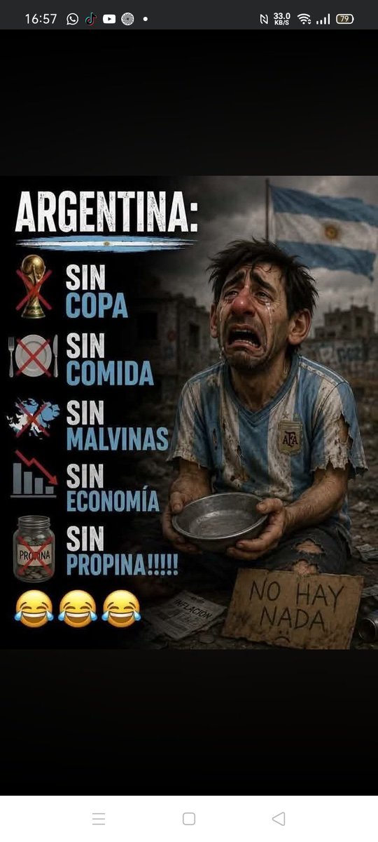 XFerpe666's tweet photo. @ModoScaloneta Jajaja jajaja jajaja jajaja jajaja jajaja jajaja 
Argentinos de mierda ... https://t.co/945ddisXX1