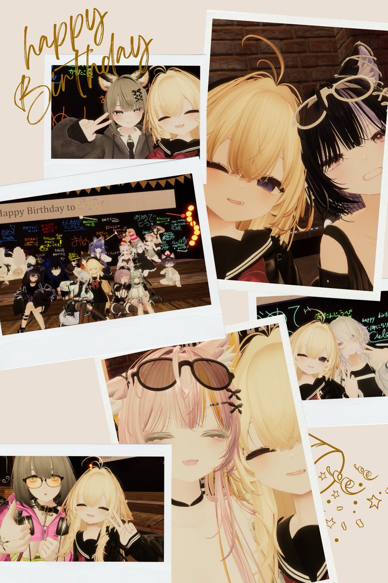VRC_Rect's tweet photo. また一つ年を取りましたね
誕生日インスタンスに来てくれた人感謝です！！ https://t.co/WPCIOTjYyN