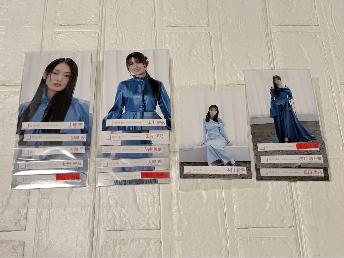 Samidareyo_'s tweet photo. 櫻坂46 生写真 トレード トレ

【提供】画像1〜3枚目
【希望】画像4枚目

更新版

郵送でのトレードです。📮
レート考慮お願いします。
ご気軽にコメントください。 https://t.co/ejZuRIkb2R