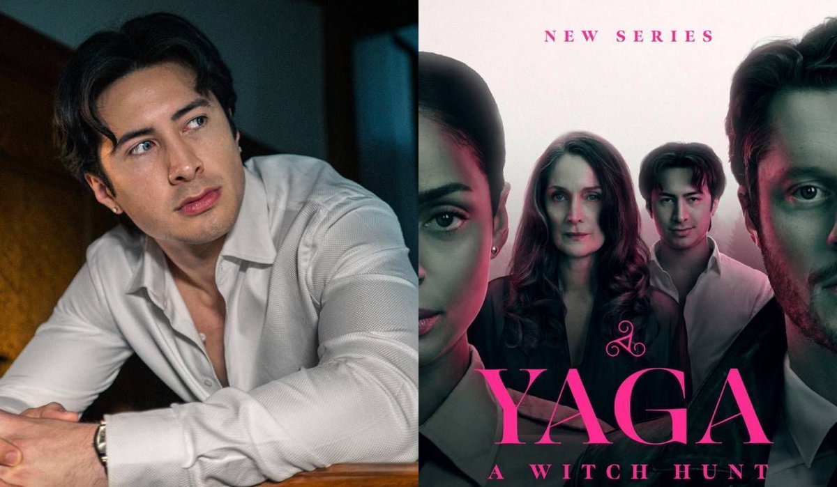 gaytimes's tweet photo. Yaga: First look images tease magic, witches, and Hudson Williams' mysterious new role 😱 

https://t.co/XFajhzTVmA https://t.co/V4MpmUphDQ